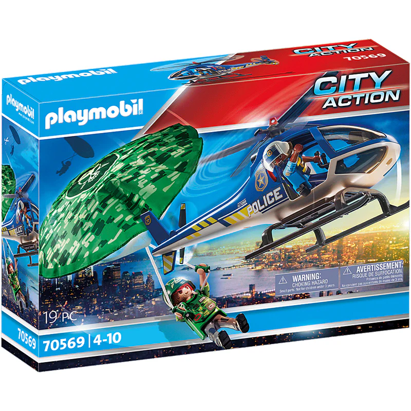 Playmobil Police Parachute Search 1 Playmobil Police Parachute Search