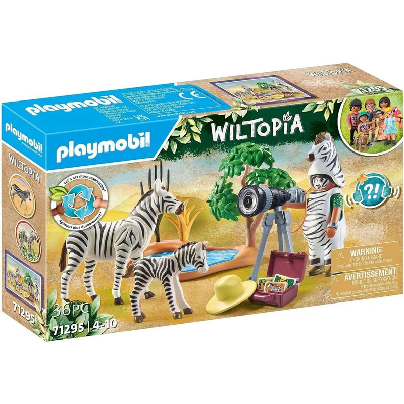 Playmobil Wiltopia Animal Photographer 1 Playmobil Wiltopia Animal Photographer