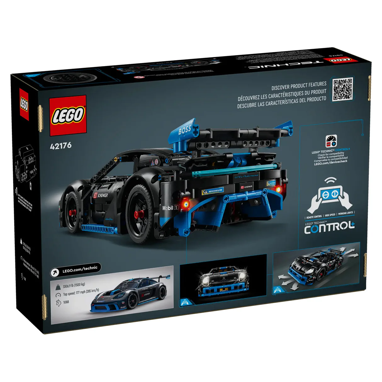 LEGO Technic Porsche GT4 e-Performance Race Car 42176 15 LEGO Technic Porsche GT4 e-Performance Race Car 42176