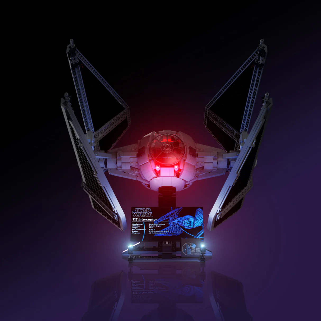 LMB 2.0 Light Kit For LEGO Star Wars TIE Interceptor #75382 11 LMB 2.0 Light Kit For LEGO Star Wars TIE Interceptor #75382