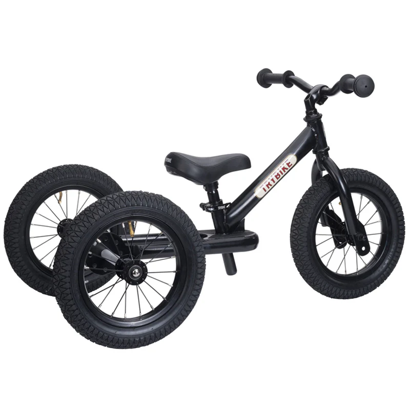 Trybike Vintage Black 2 in 1 Balance Bike 8 Trybike Vintage Black 2 in 1 Balance Bike