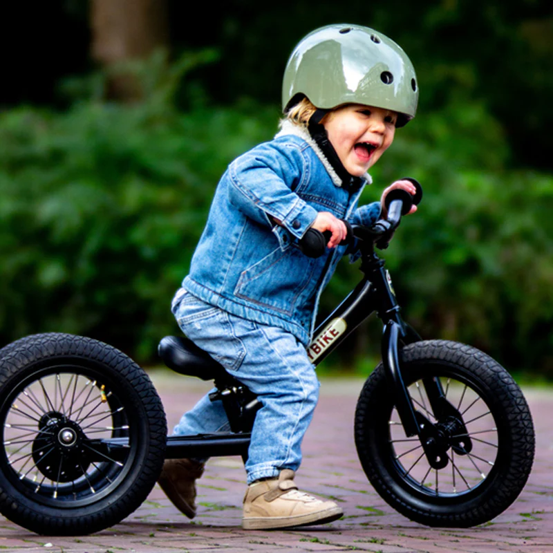 Trybike Vintage Black 2 in 1 Balance Bike 10 Trybike Vintage Black 2 in 1 Balance Bike