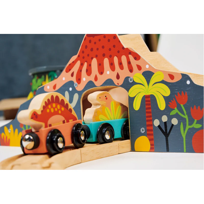 Mentari Lost World Dinosaur Train Set 6 Mentari Lost World Dinosaur Train Set