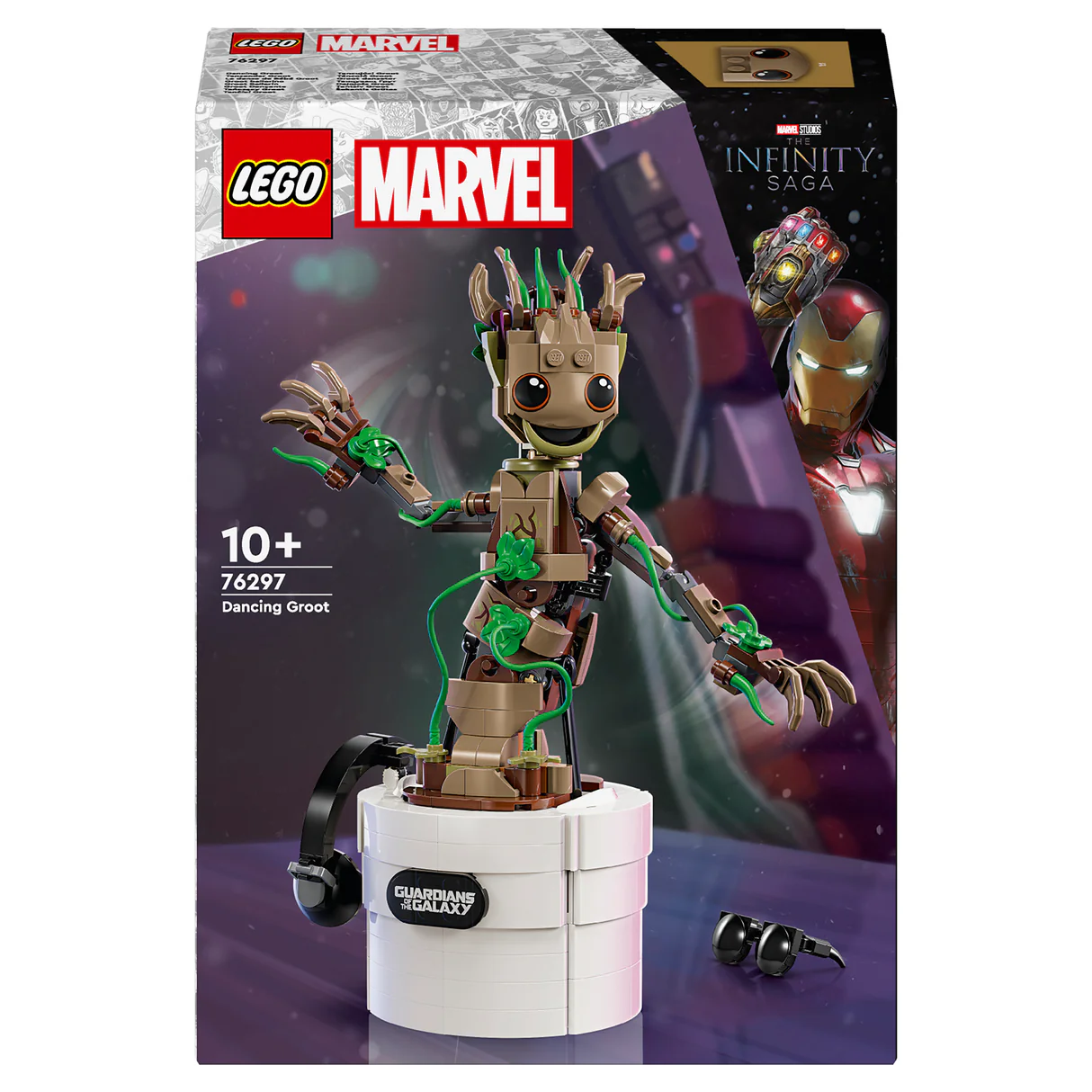 LEGO Marvel Dancing Groot 76297, (459-pieces) 10 LEGO Marvel Dancing Groot 76297, (459-pieces)