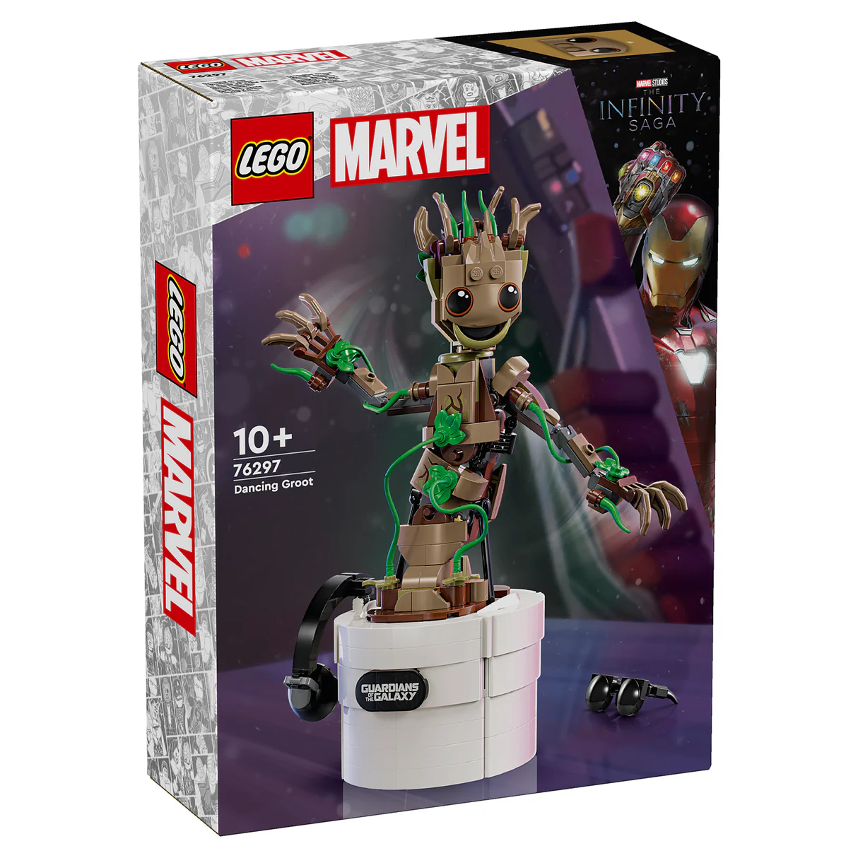 LEGO Marvel Dancing Groot 76297, (459-pieces) 11 LEGO Marvel Dancing Groot 76297, (459-pieces)