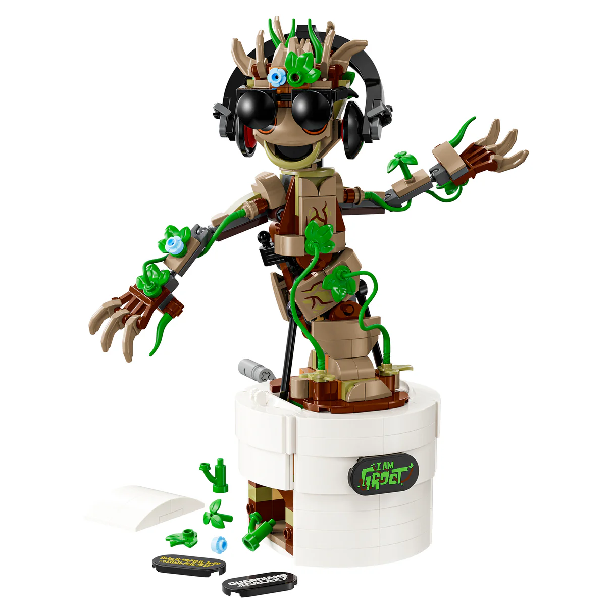 LEGO Marvel Dancing Groot 76297, (459-pieces) 12 LEGO Marvel Dancing Groot 76297, (459-pieces)