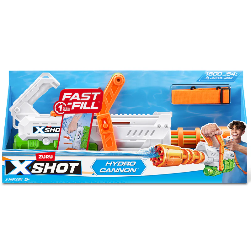 Zuru X-Shot Fast Fill Water Gun Hyrdro Cannon