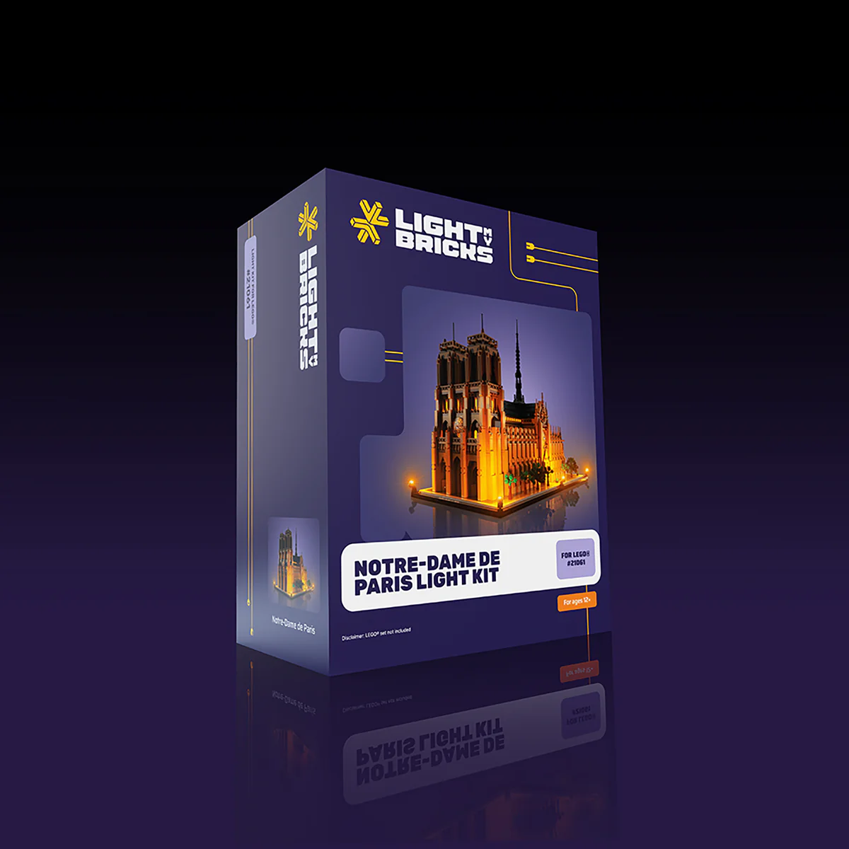 LMB 2.0 Light Kit for LEGO Notre-Dame de Paris #21061 1 LMB 2.0 Light Kit for LEGO Notre-Dame de Paris #21061