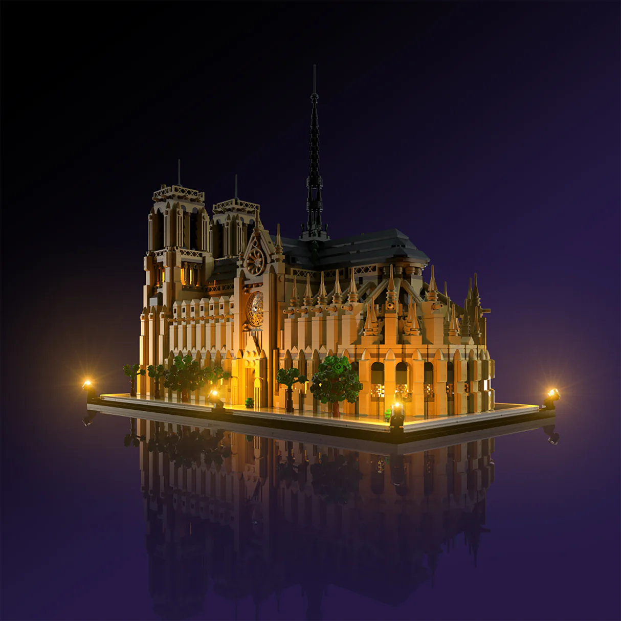 LMB 2.0 Light Kit for LEGO Notre-Dame de Paris #21061 15 LMB 2.0 Light Kit for LEGO Notre-Dame de Paris #21061