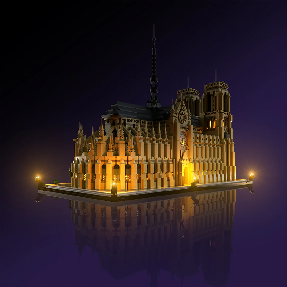 LMB 2.0 Light Kit for LEGO Notre-Dame de Paris #21061 16 LMB 2.0 Light Kit for LEGO Notre-Dame de Paris #21061