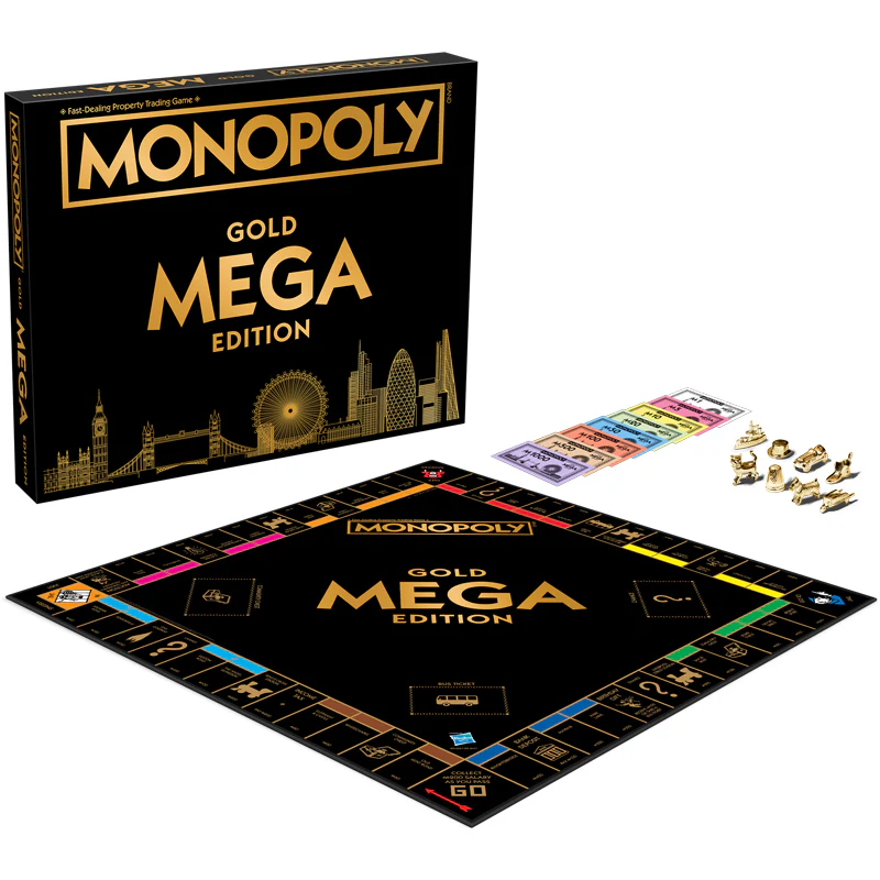 Monopoly Mega Gold 1 Monopoly Mega Gold