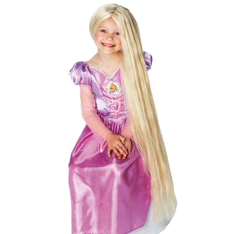 Disney Rapunzel Glow in The Dark Wig Child 1 Disney Rapunzel Glow in The Dark Wig Child