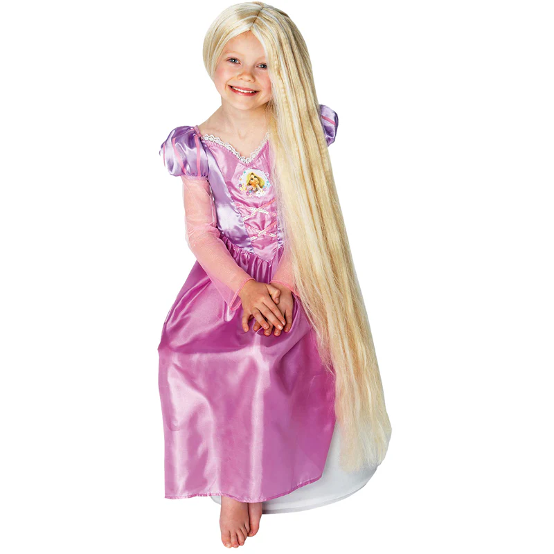 Disney Rapunzel Glow in The Dark Wig Child 5 Disney Rapunzel Glow in The Dark Wig Child