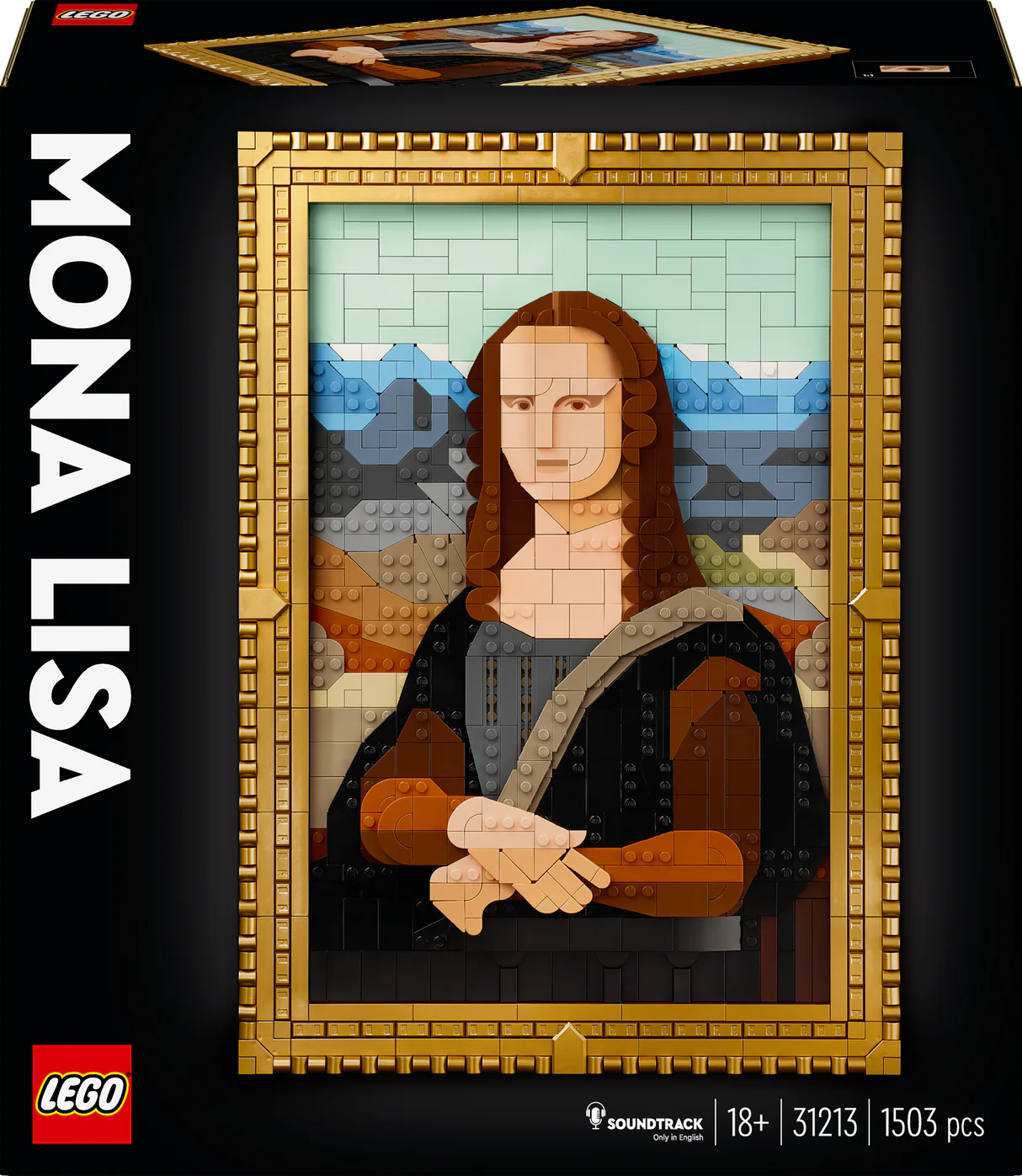 LEGO Art Mona Lisa 31213, (1503-pieces) 9 LEGO Art Mona Lisa 31213, (1503-pieces)