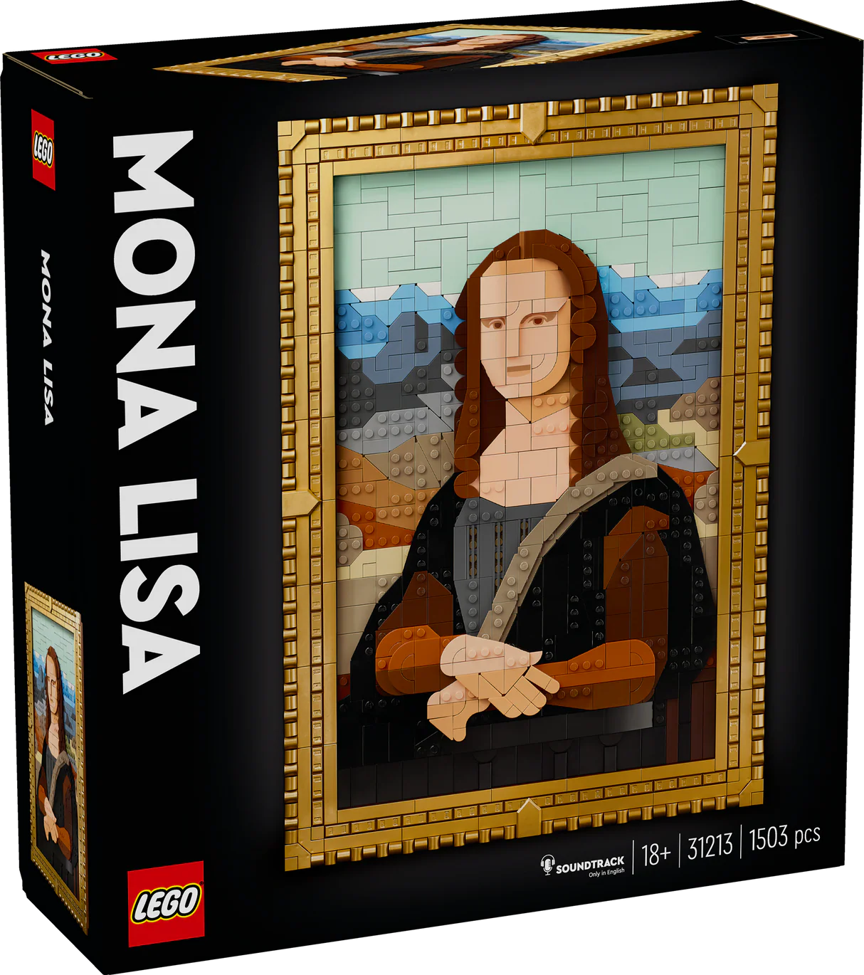 LEGO Art Mona Lisa 31213, (1503-pieces) 10 LEGO Art Mona Lisa 31213, (1503-pieces)