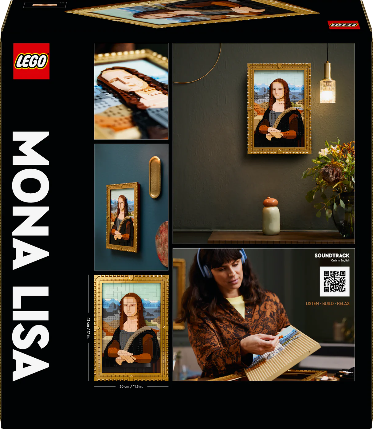 LEGO Art Mona Lisa 31213, (1503-pieces) 12 LEGO Art Mona Lisa 31213, (1503-pieces)