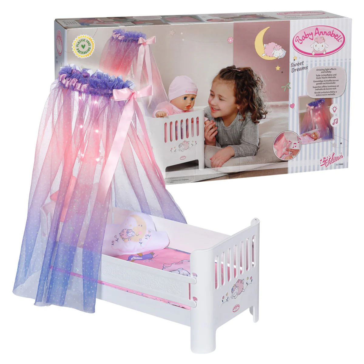 Baby Annabell Sweet Dreams Bed 1 Baby Annabell Sweet Dreams Bed