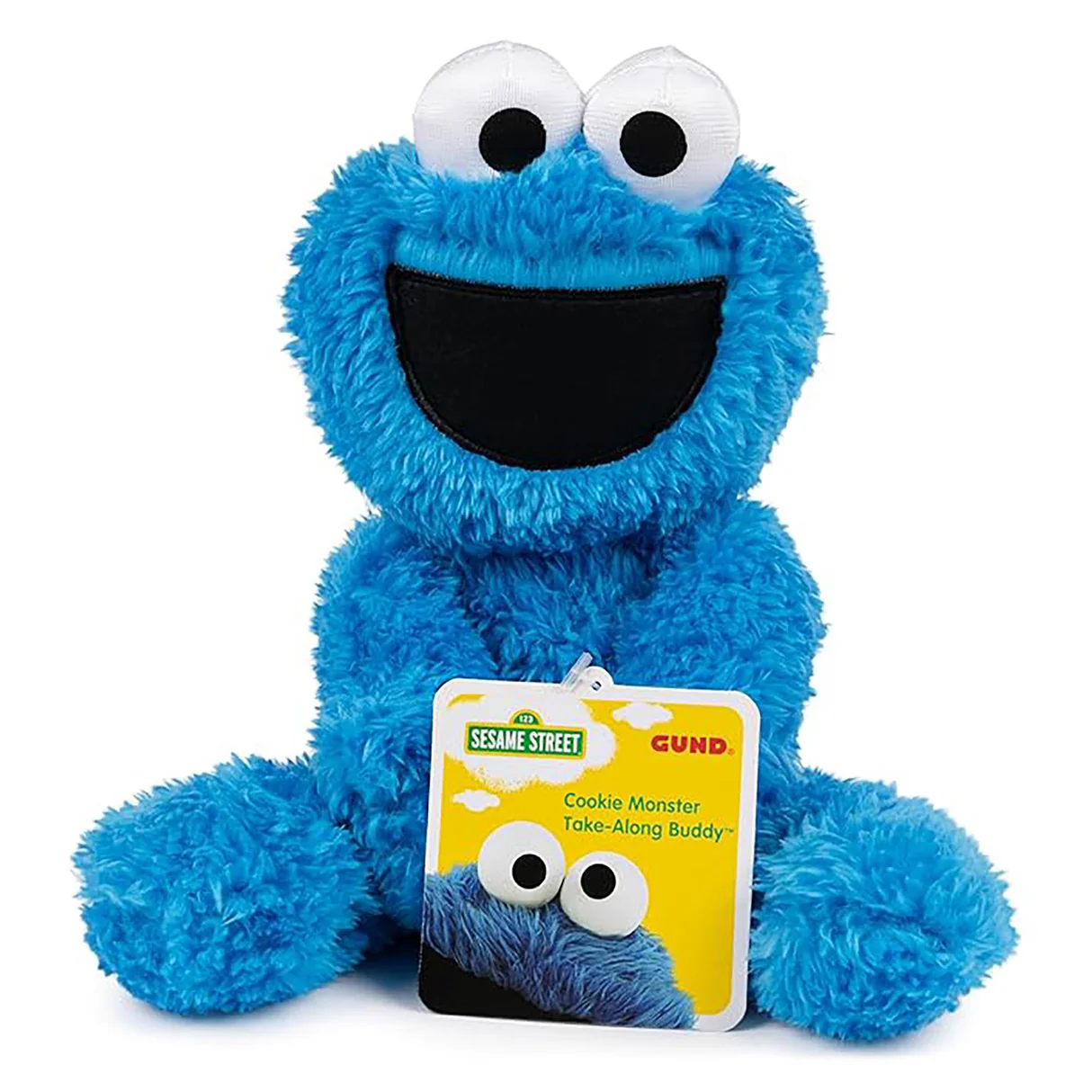 Gund Sesame Street Cookie Monster Take Along Plush Buddy 8 Gund Sesame Street Cookie Monster Take Along Plush Buddy