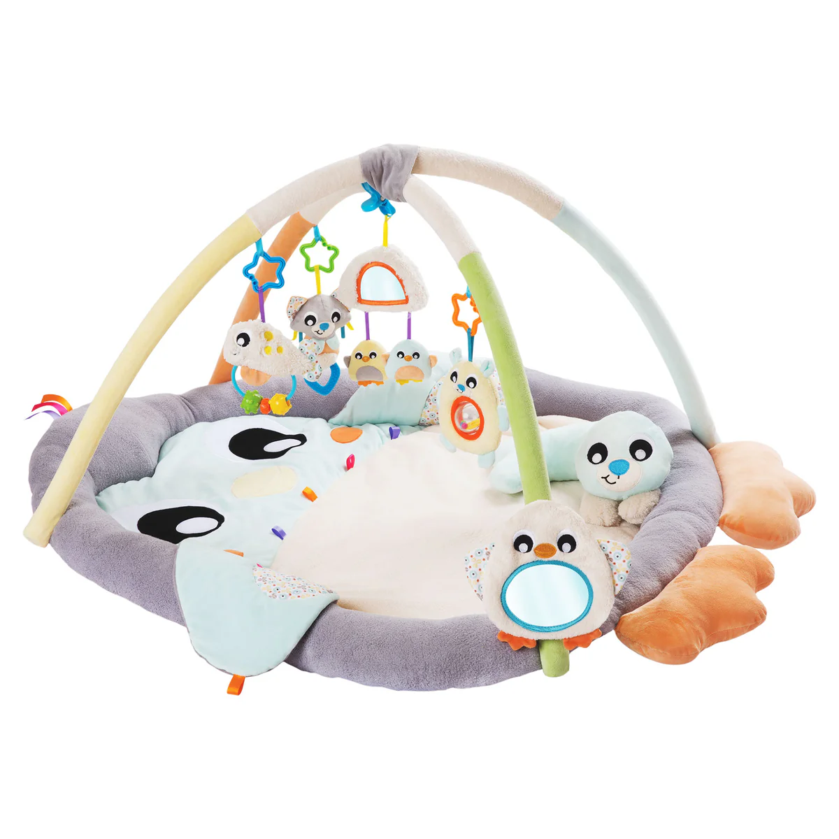 Playgro Snuggle Me Penguin Tummy Time Gym 1 Playgro Snuggle Me Penguin Tummy Time Gym