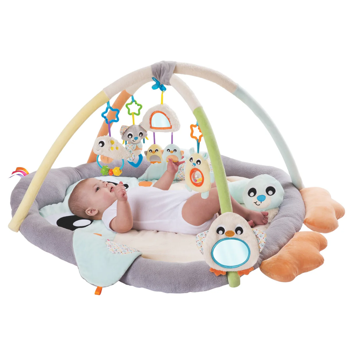 Playgro Snuggle Me Penguin Tummy Time Gym 9 Playgro Snuggle Me Penguin Tummy Time Gym