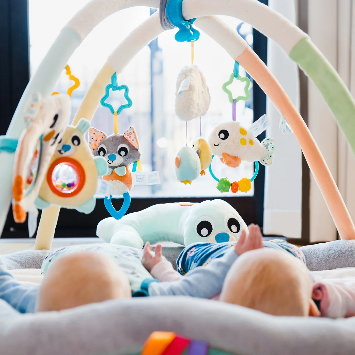 Playgro Snuggle Me Penguin Tummy Time Gym 12 Playgro Snuggle Me Penguin Tummy Time Gym
