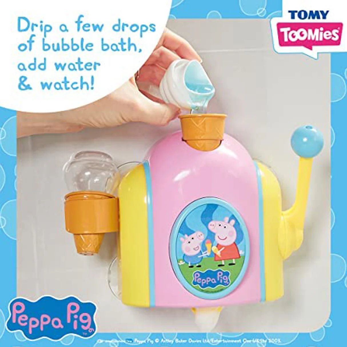 TOMY Toomies Peppa Pig Bubble Ice Cream Maker 5 TOMY Toomies Peppa Pig Bubble Ice Cream Maker