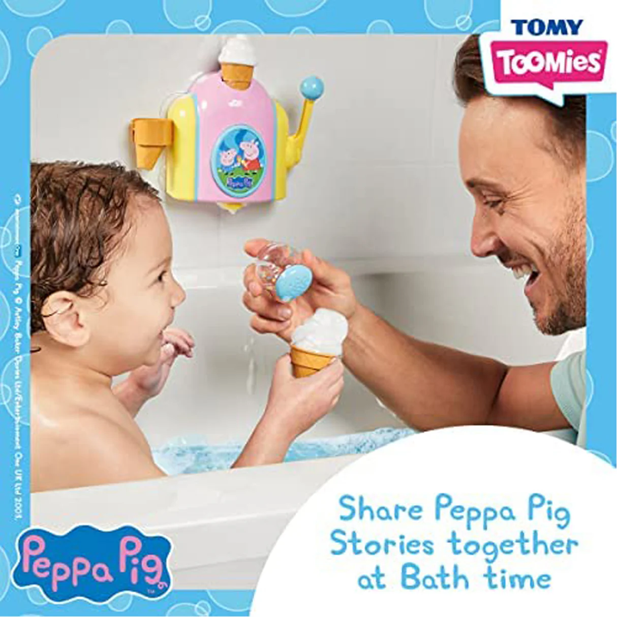 TOMY Toomies Peppa Pig Bubble Ice Cream Maker 6 TOMY Toomies Peppa Pig Bubble Ice Cream Maker