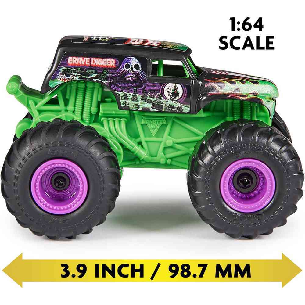 Monster Jam 1:64 Remote Control Grave Digger 10 Monster Jam 1:64 Remote Control Grave Digger
