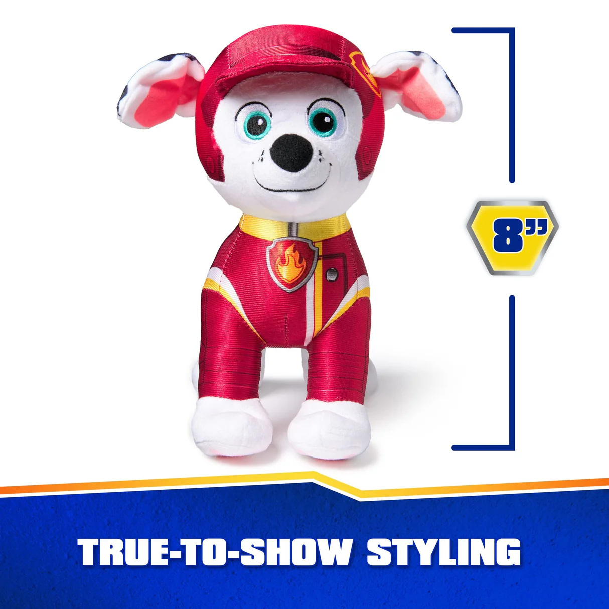 Paw Patrol Rescue Wheels Plush Marshall (8-inch) 8 Paw Patrol Rescue Wheels Plush Marshall (8-inch)