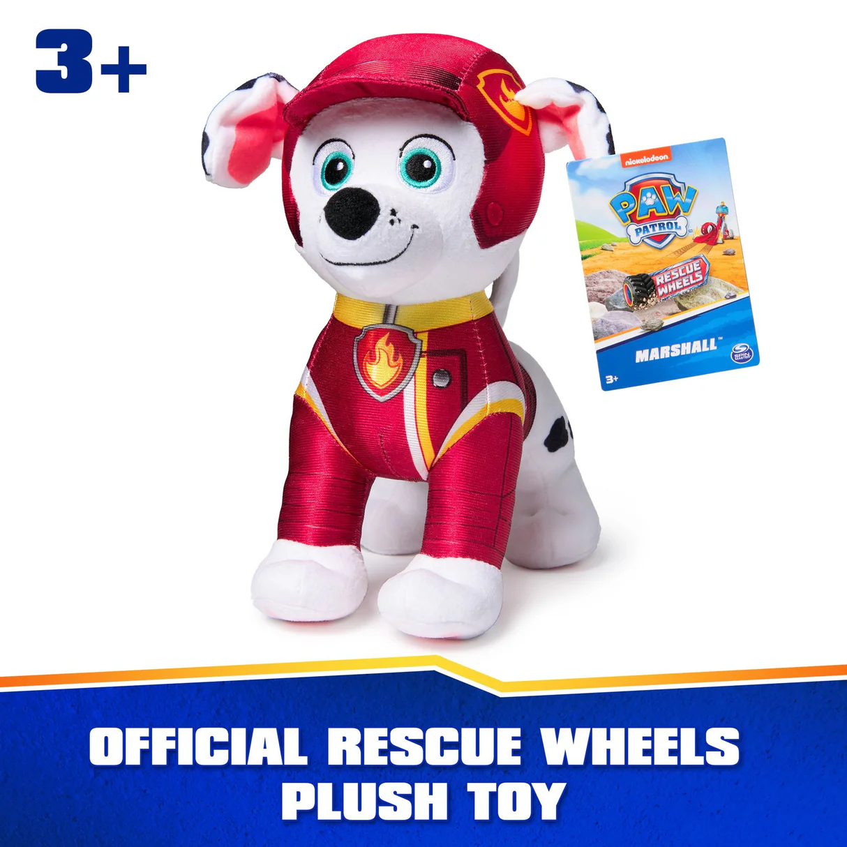 Paw Patrol Rescue Wheels Plush Marshall (8-inch) 9 Paw Patrol Rescue Wheels Plush Marshall (8-inch)