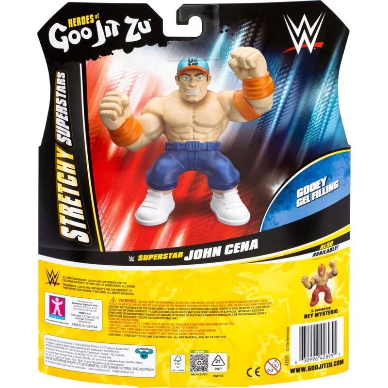Heroes Of Goo Jit Zu Wwe John Cena Figure 8 Heroes Of Goo Jit Zu Wwe John Cena Figure