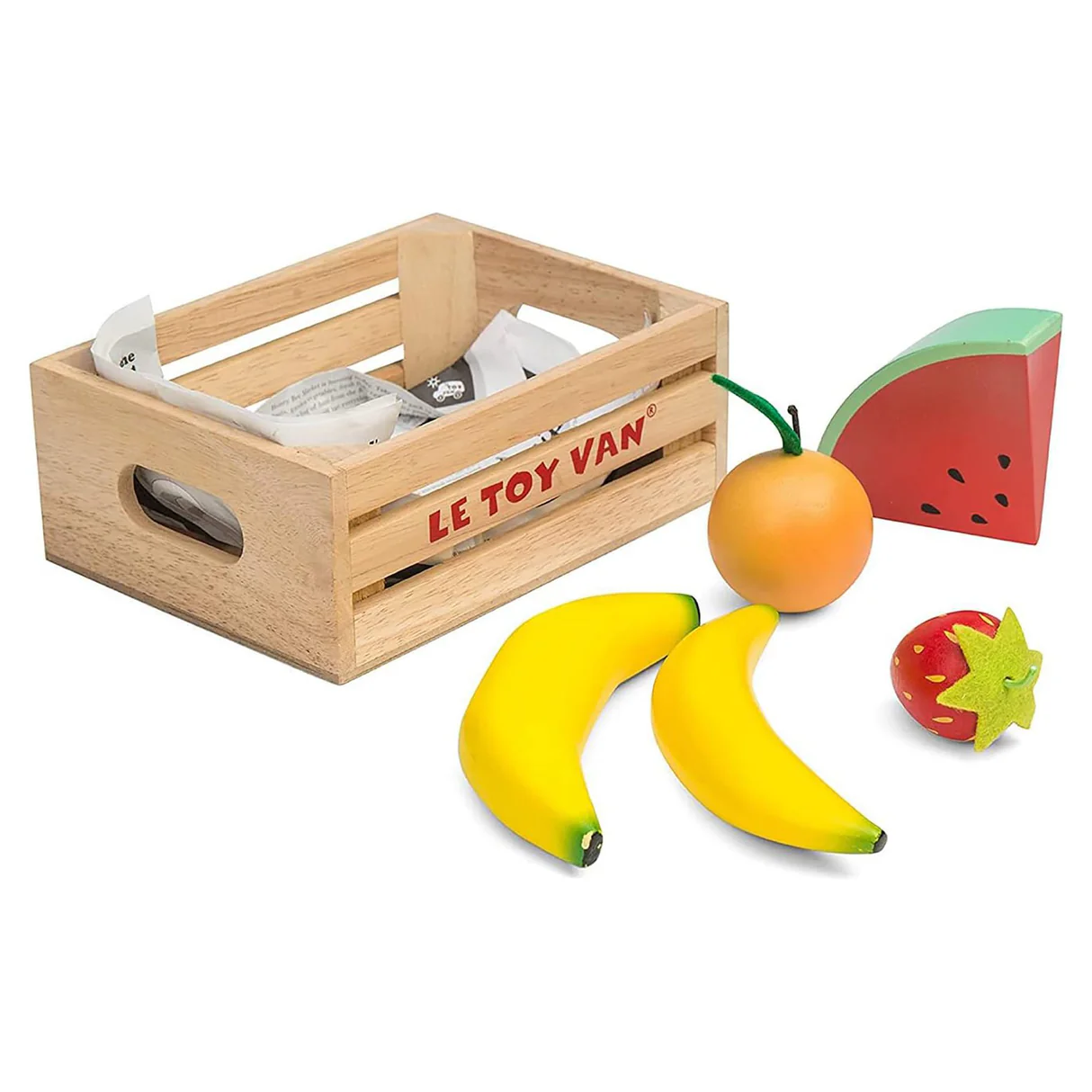Le Toy Van Honeybake Smoothie Fruit in Crate 6 Le Toy Van Honeybake Smoothie Fruit in Crate