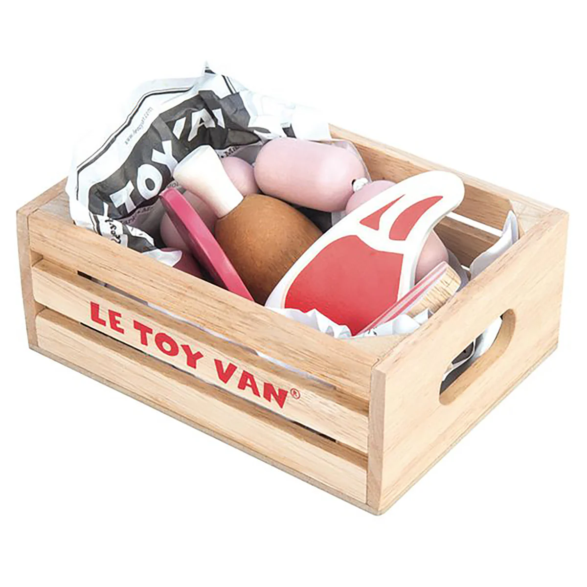 Le Toy Van Honeybake Market Meat in Crate 1 Le Toy Van Honeybake Market Meat in Crate