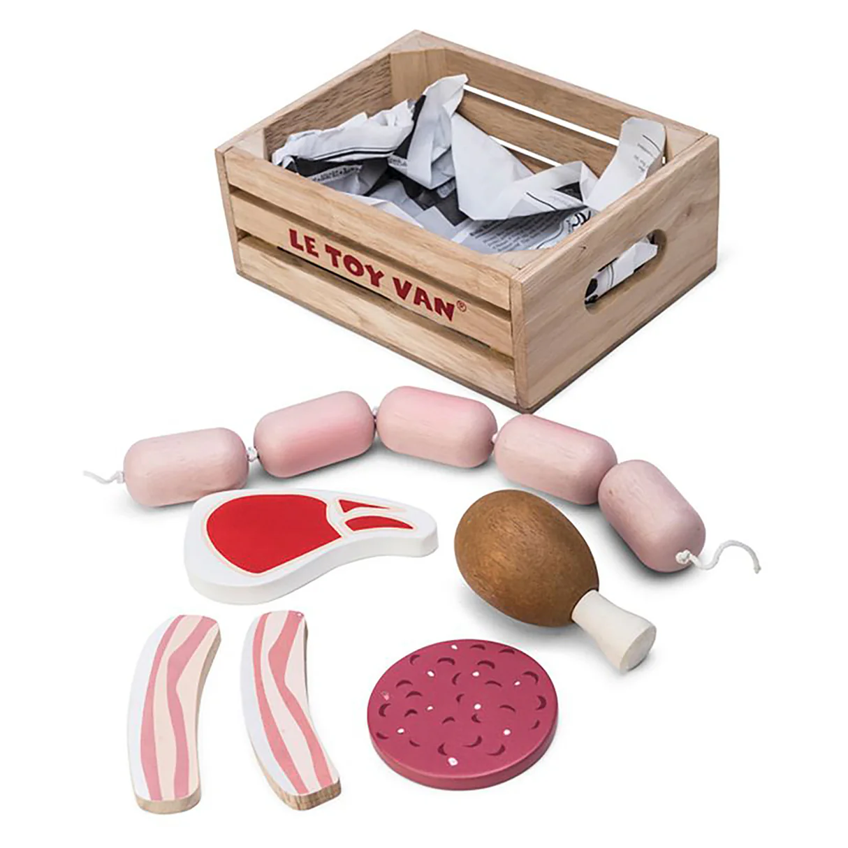 Le Toy Van Honeybake Market Meat in Crate 5 Le Toy Van Honeybake Market Meat in Crate