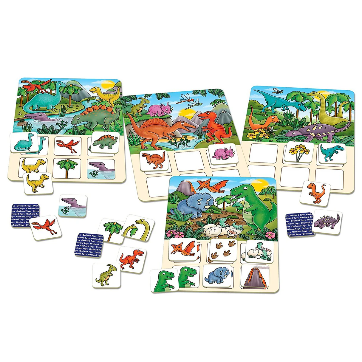 Orchard Toys Dinosaur Lotto 6 Orchard Toys Dinosaur Lotto