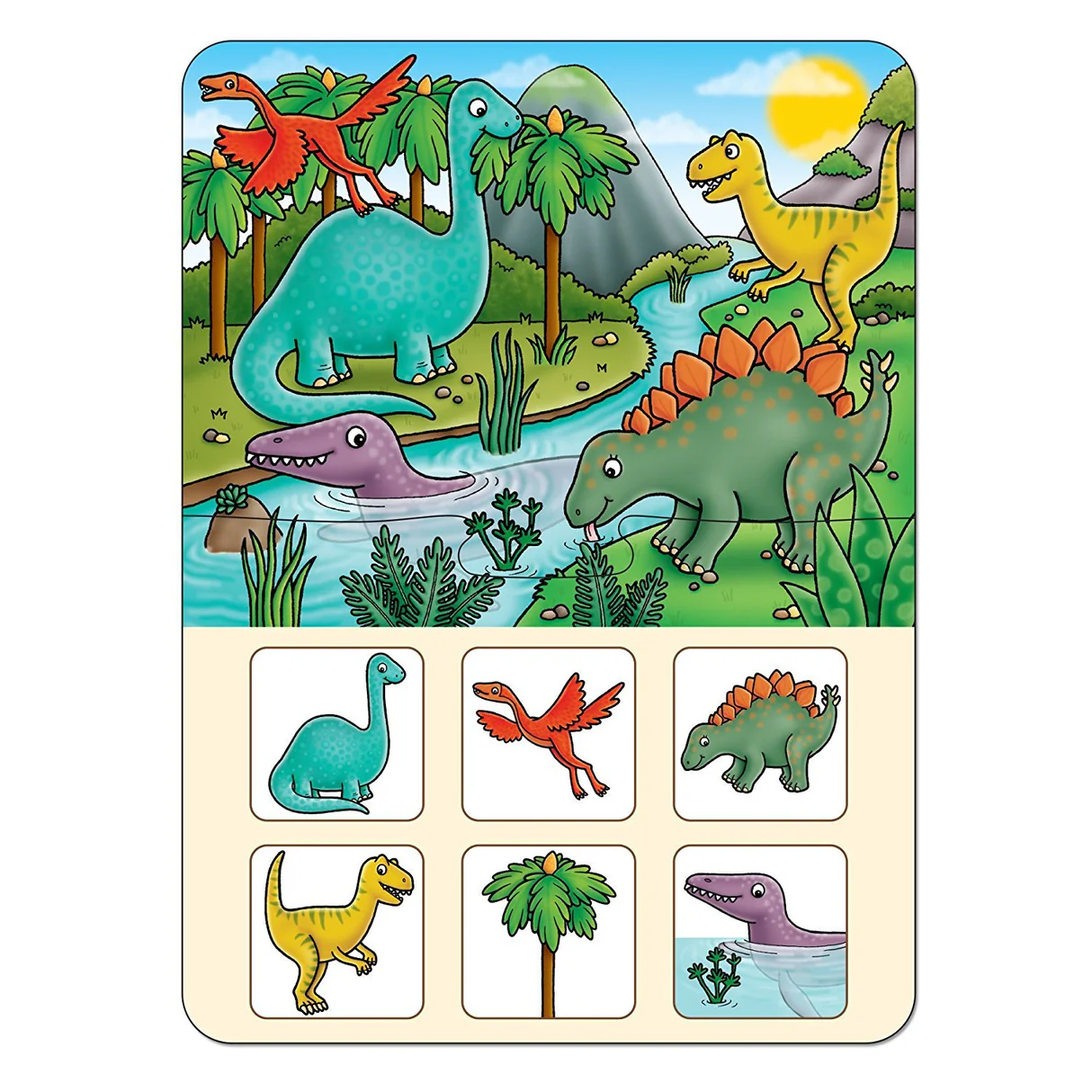 Orchard Toys Dinosaur Lotto 7 Orchard Toys Dinosaur Lotto