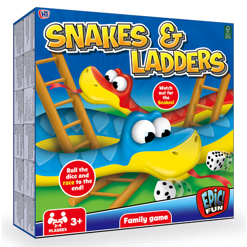 Snakes & Ladders Game 6 Snakes & Ladders Game