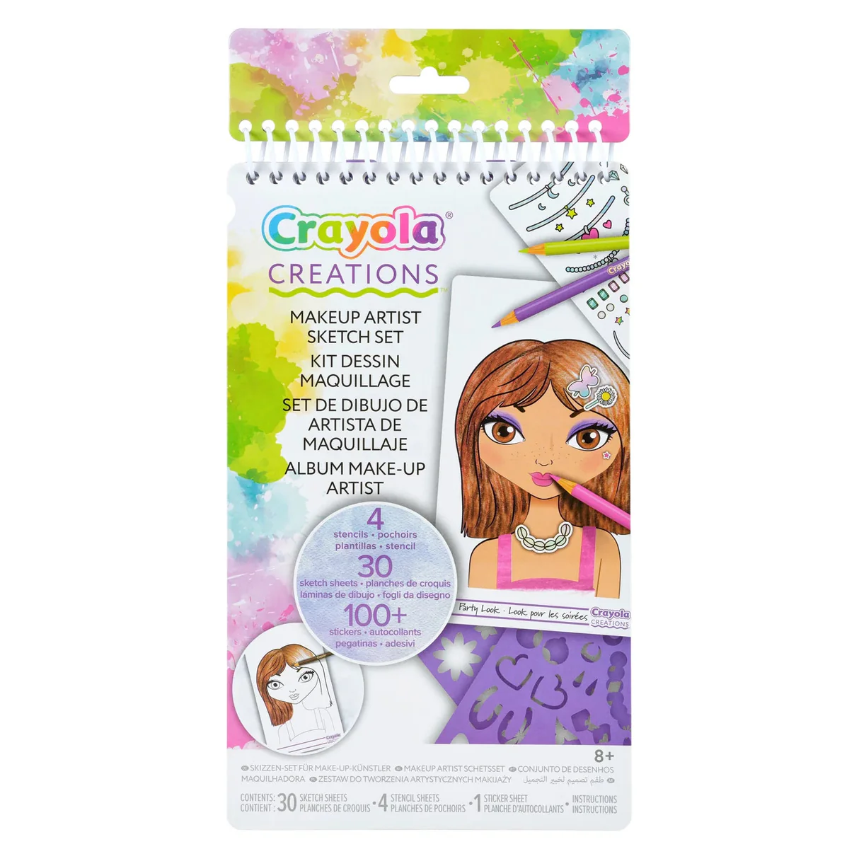 Crayola Creations Compact Make-Up Sketch Set