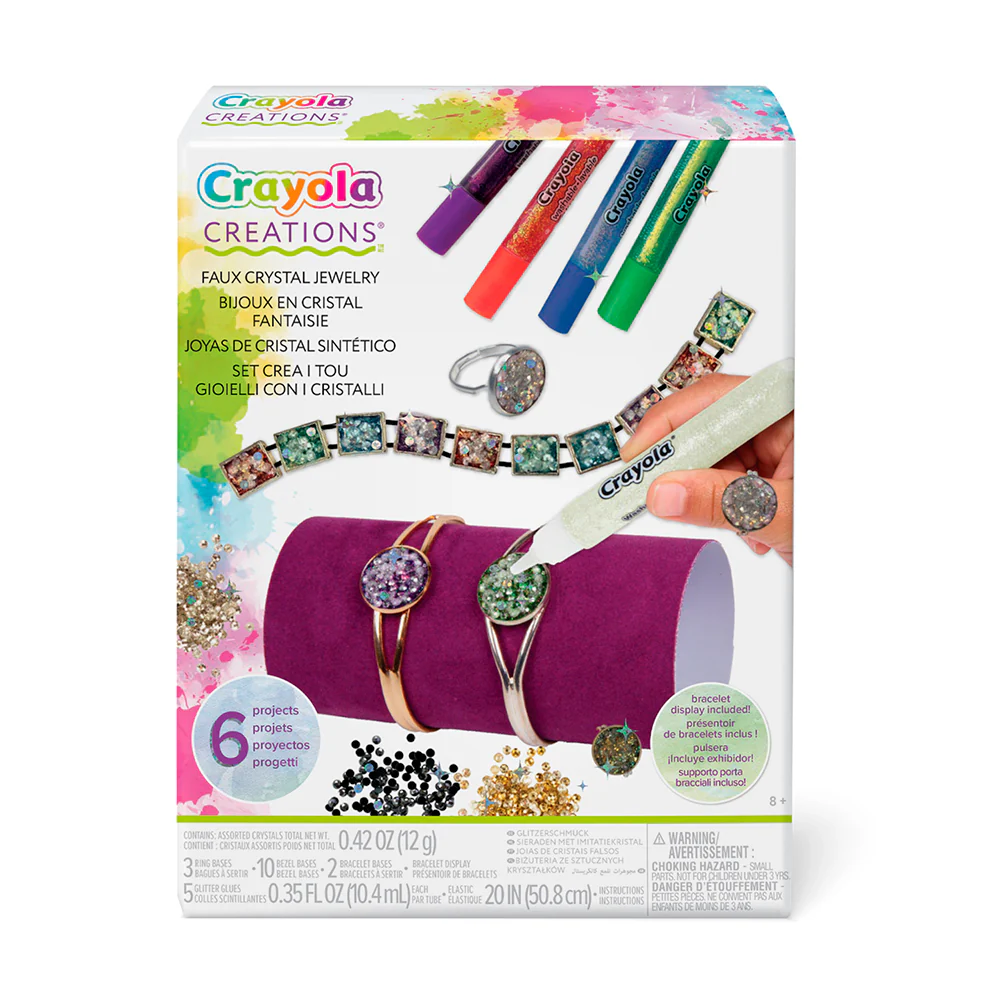 Crayola Creations Faux Crystal Jewelry Kit 1 Crayola Creations Faux Crystal Jewelry Kit