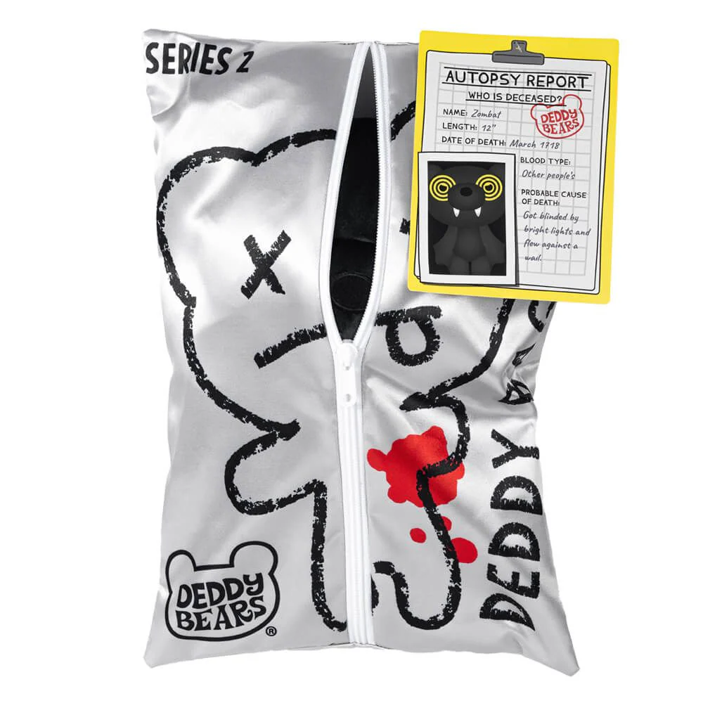 Deddy Bears Zombat Series 2 Plush in Bag 8 Deddy Bears Zombat Series 2 Plush in Bag