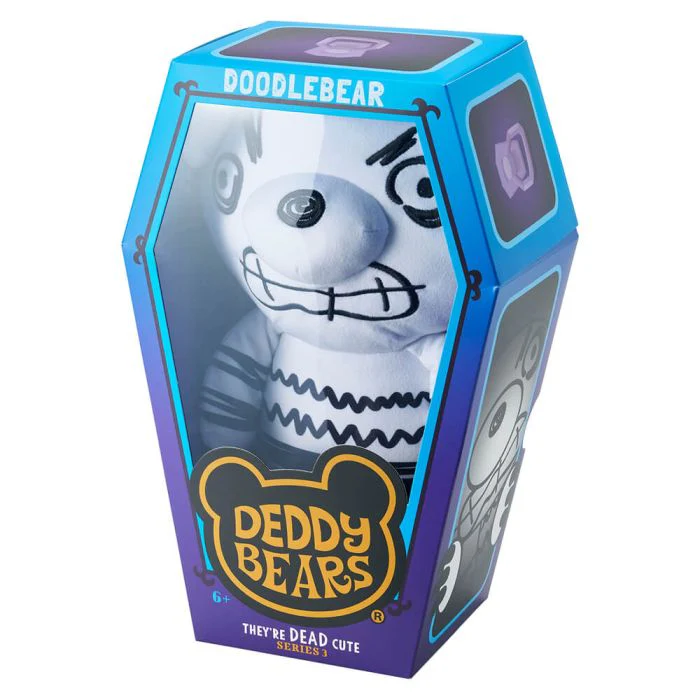 Deddy Bears Doodlebear Series 3 Plush in Large Coffin 1 Deddy Bears Doodlebear Series 3 Plush in Large Coffin