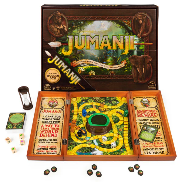 Jumanji Wooden Case Game 1 Jumanji Wooden Case Game