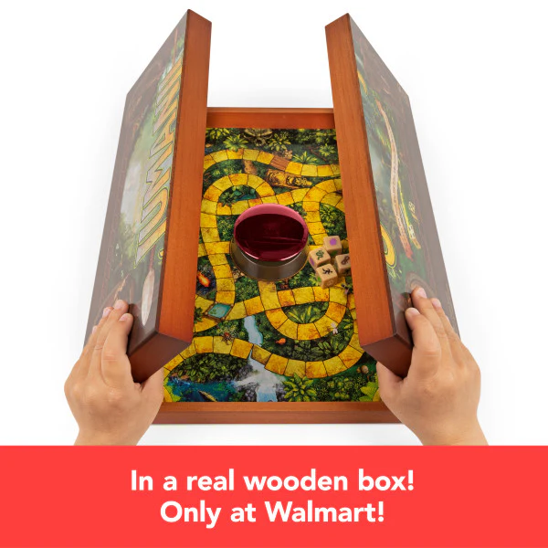 Jumanji Wooden Case Game 12 Jumanji Wooden Case Game