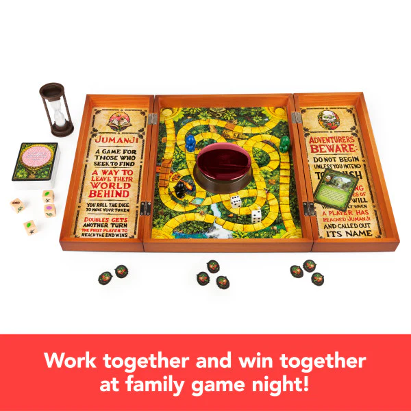 Jumanji Wooden Case Game 14 Jumanji Wooden Case Game