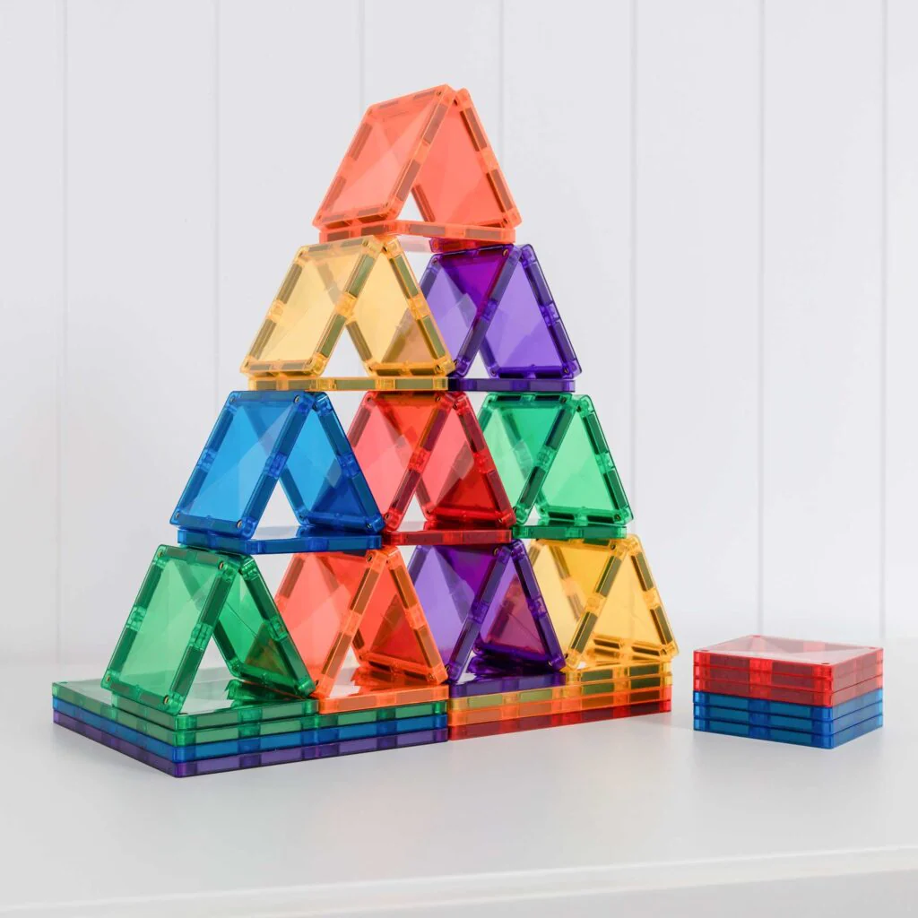 Connetix Rainbow Square Pack 42 pc 10 Connetix Rainbow Square Pack 42 pc