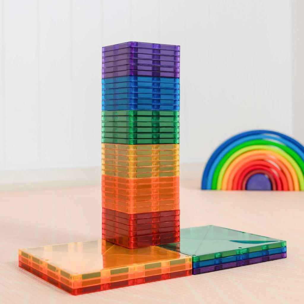 Connetix Rainbow Square Pack 42 pc 11 Connetix Rainbow Square Pack 42 pc
