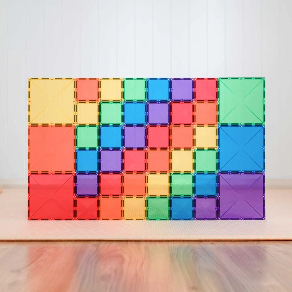Connetix Rainbow Square Pack 42 pc 13 Connetix Rainbow Square Pack 42 pc