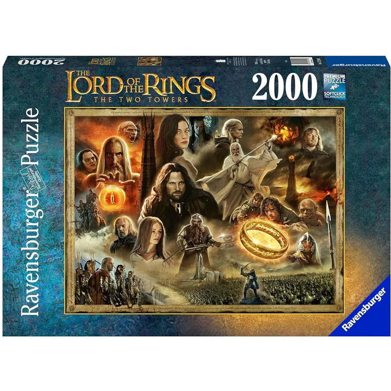 Ravensburger The Two Towers Puzzle 2000pc 1 Ravensburger The Two Towers Puzzle 2000pc