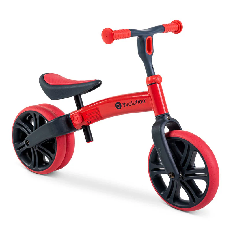 Yvolution Velo Junior Balance Bike Red 1 Yvolution Velo Junior Balance Bike Red