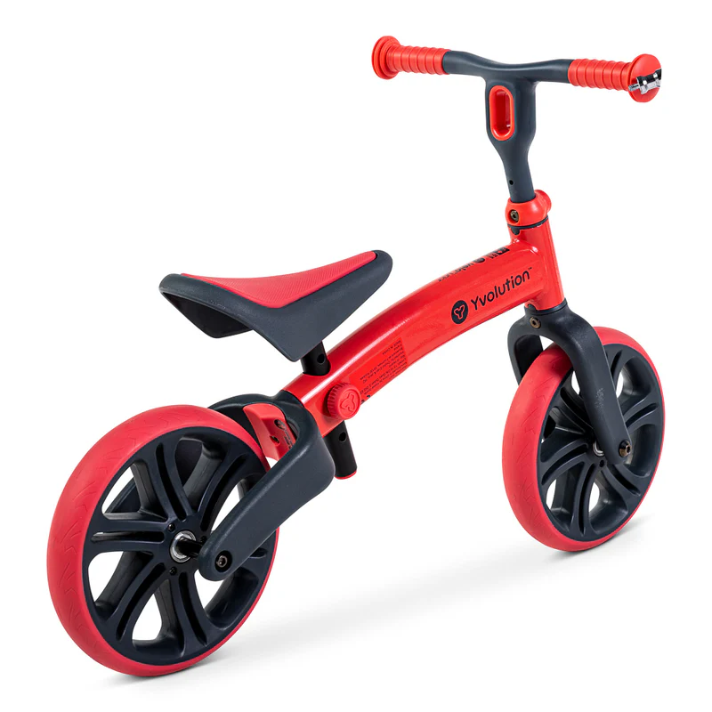 Yvolution Velo Junior Balance Bike Red 7 Yvolution Velo Junior Balance Bike Red